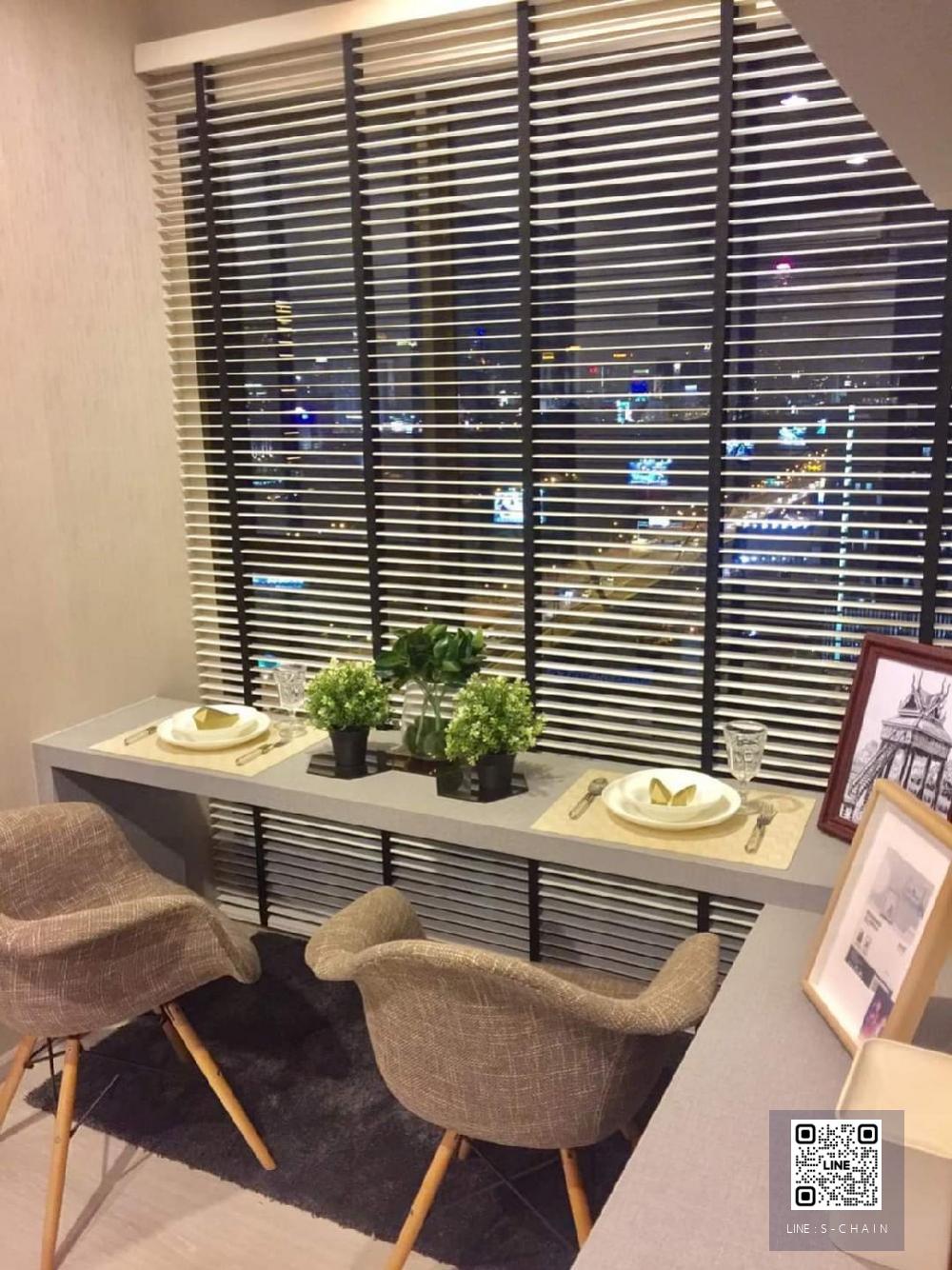 🍁 คอนโด ให้เช่า 🍁Rhy Thm Asoke -Rama9ขนาดห้อง 31.25 ตร.ม. ชั้น 28#MO-1005