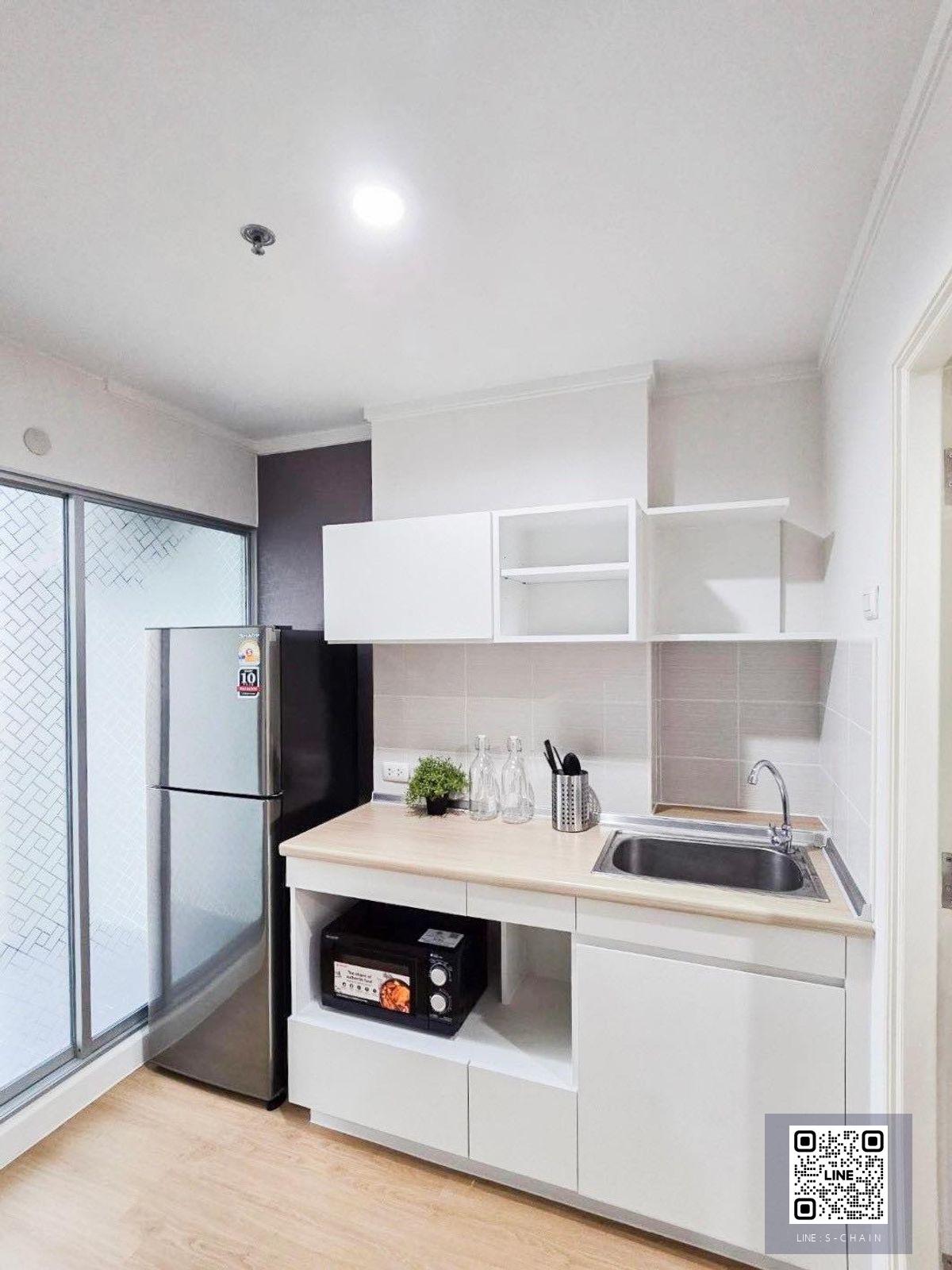 📢FOR RENT 🎉Lumpini Ville Lasalle  - Bearing>> สุขมวิท105 ชั้น 7 ตึก C  ขนาด 27 ตร.ม เฟอร์นิเจอร์ครบ พร้อมอยู่ ร่มรื่น เงียบสงบ น่าอยู่ #LV-MO1658