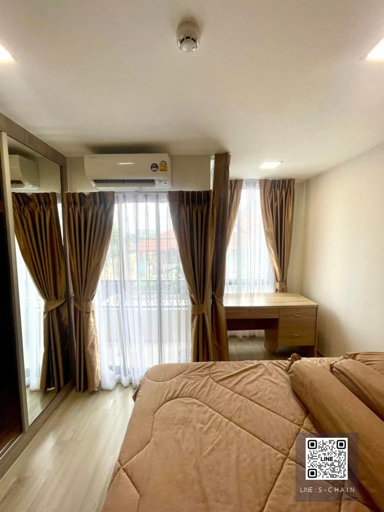 FOR RENT>> Plum Condo Sapanmai Station>> 2 ห้องนอน อาคาร C ชั้น 2 ห้องสวย ตกแต่งครบพร้อมเฟอร์นิเจอร์ ใกล้ BTS สะพานใหม่ #LV-MO429