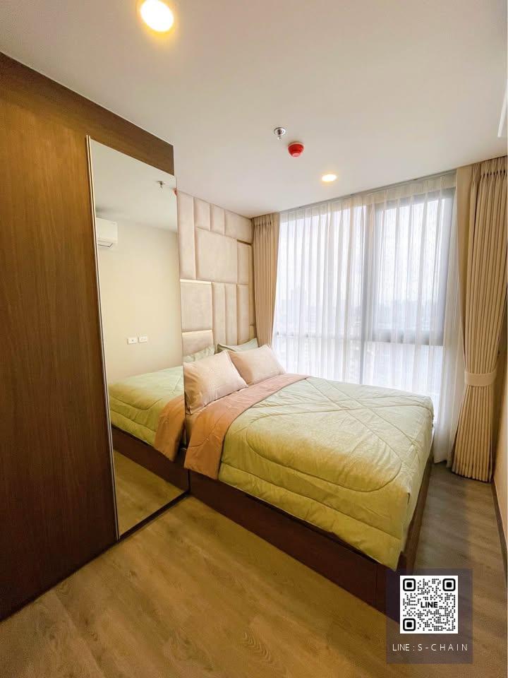 🌺FOR RENT>> 🔥Origin Ladprao - Bangkapi>> ชั้น 16 วิวด้านหน้าตึก วิวสระ วิวรถไฟฟ้า 🔸 ขนาด 25.5 ตร.ม. เพียง   100 m. รถไฟฟ้าสีเหลือง สถานีบางกะปิ #LV-MO1159