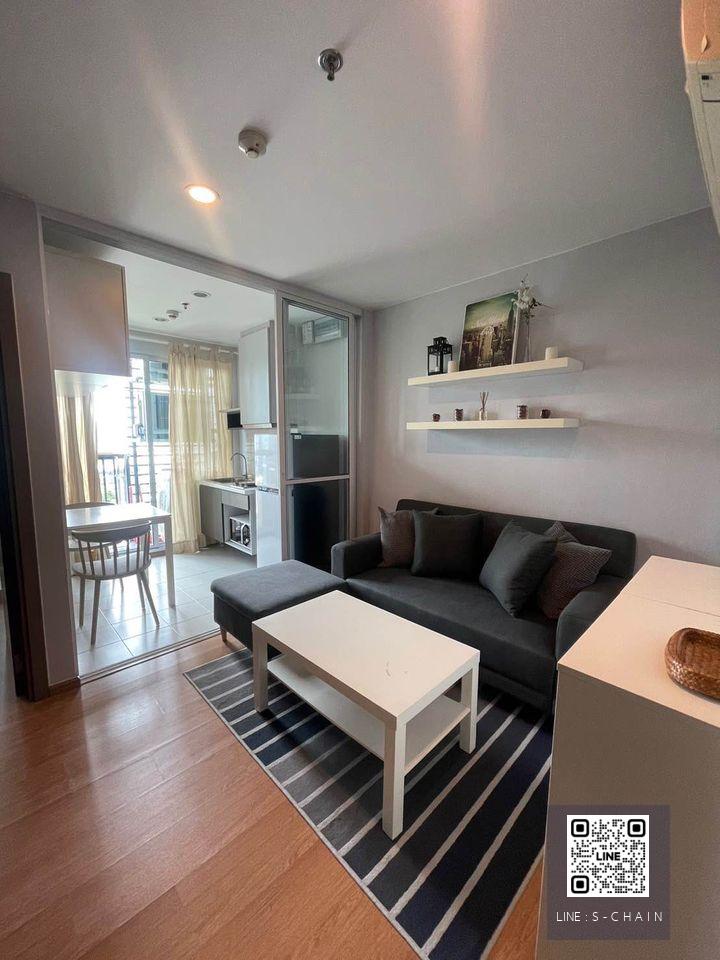 FOR RENT>> The Base Sukhumvit 77>> ติด BTS อ่อนนุช เพียง 850 เมตร ชั้น 14 ตกแต่งพร้อมอยู่ เครื่องใช้ไฟฟ้าครบ #LV-M069