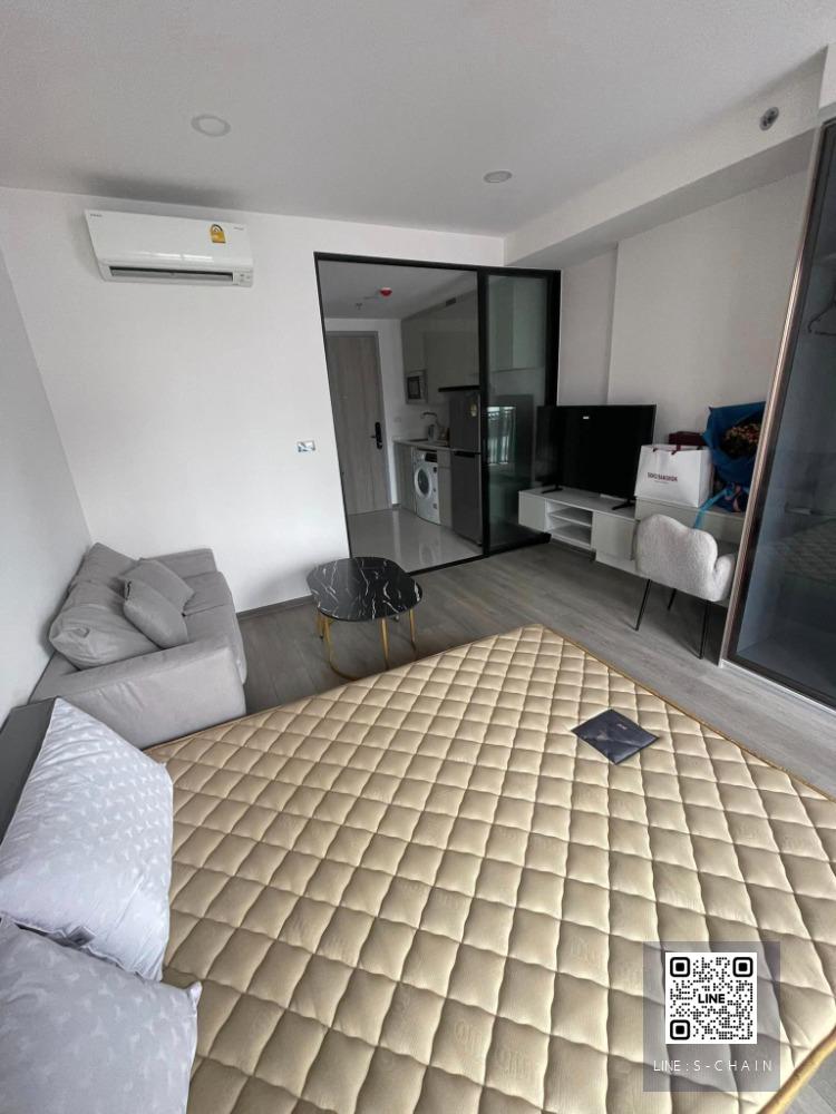 🌳⭐FOR RENT>> Soho Bangkok Ratchada>> ชั้น 7 ขนาดห้อง 26 ตร.ฒ. เครื่องใช้ไฟฟ้าครบ ใกล้ MRT ห้วยขวาง #LV-MO646