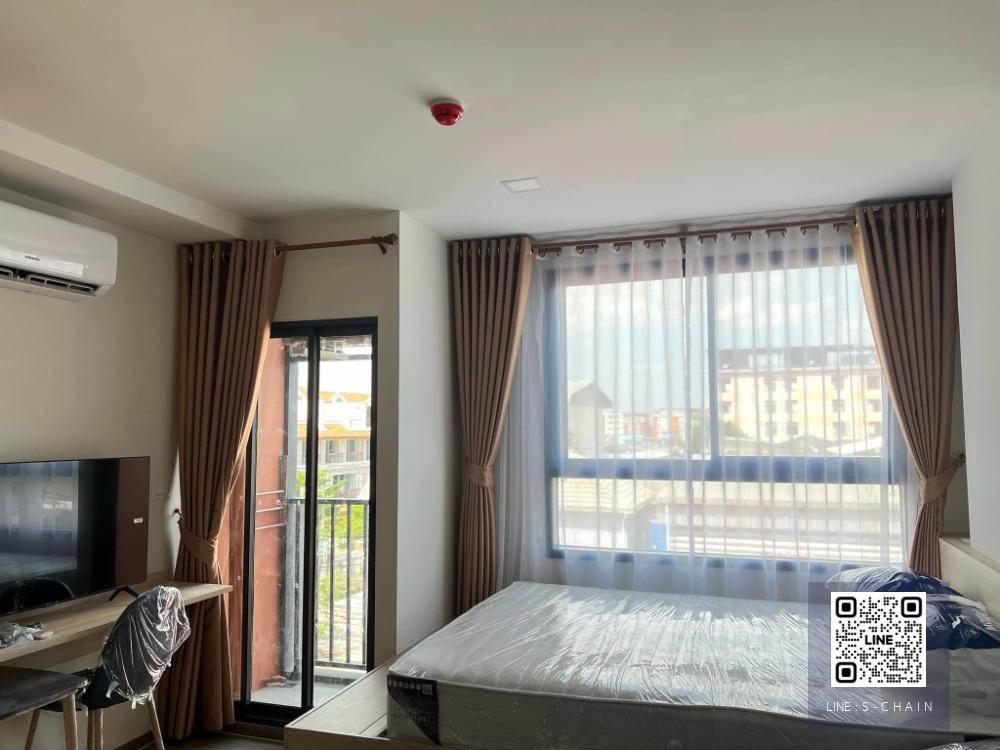 🌈🌟For rent คอนโด ✦The Muve Bangna✦ ห้องใหม่เอี่ยม ชั้น4  ☁️อาคาร A  #HF1258