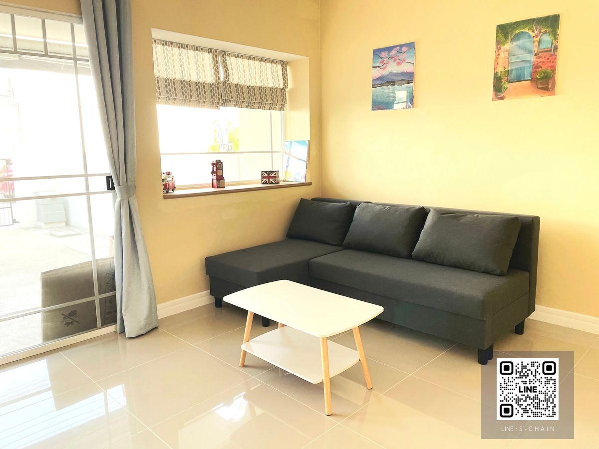HOME FOR RENT 📢INDY 3 Bangna KM.7 🏡🍀 ทาวน์โฮม 2 ชั้น ซ.ราชวินิตบางแก้ว หลัง Mega บางนา ขนาด 89 ตร.ม. 2 ห้องนอน เฟอร์นิเจอร์ครบ มีสวนหน้าบ้าน หลังบ้าน #LV-MO1743