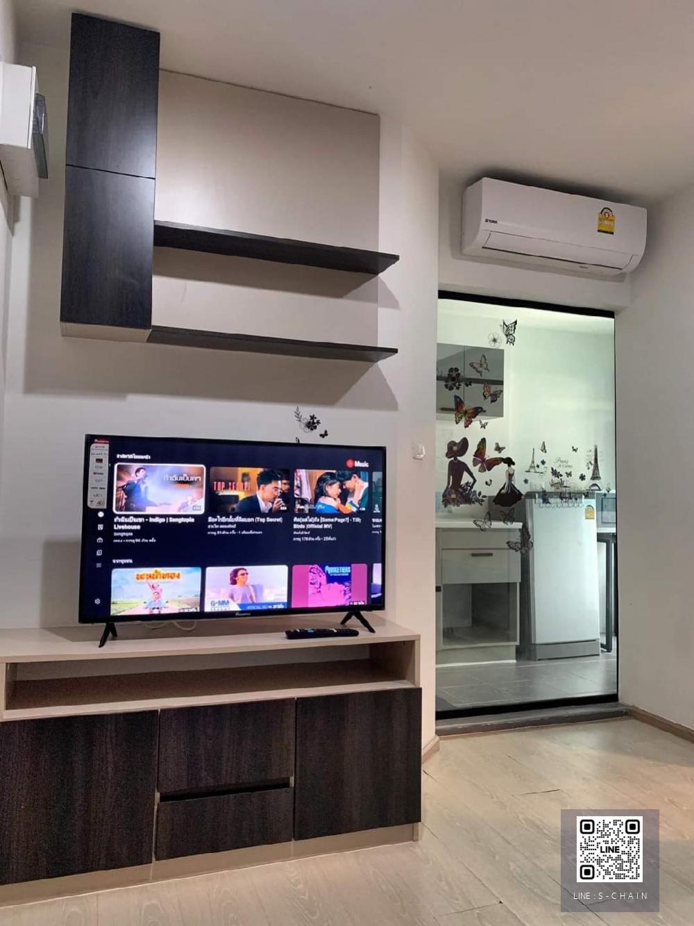 🍁 คอนโด ให้เช่า 🍁The Excel Groove  ขนาดห้อง 27.47 ตร.ม. ชั้น 4#MO-1170