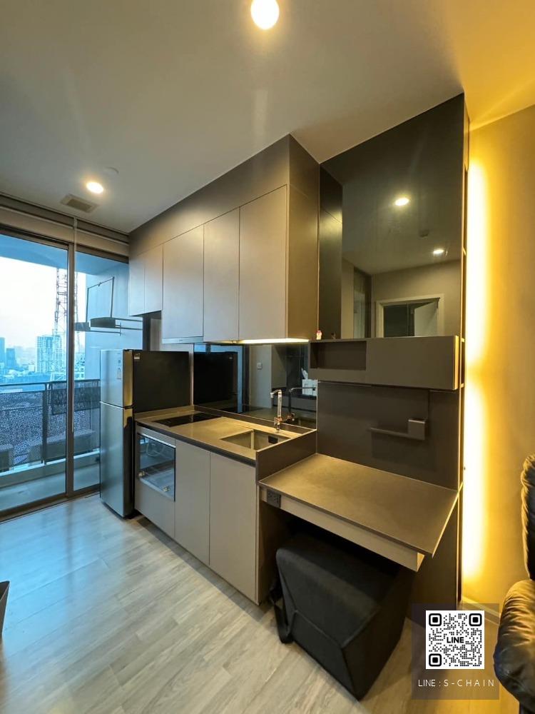 FOR RENT>> The Room Sukhumvit 69>> ใกล้ BTS พระโขนง ตกแต่งพร้อมอยู่ ชั้น 22 #LV-M058