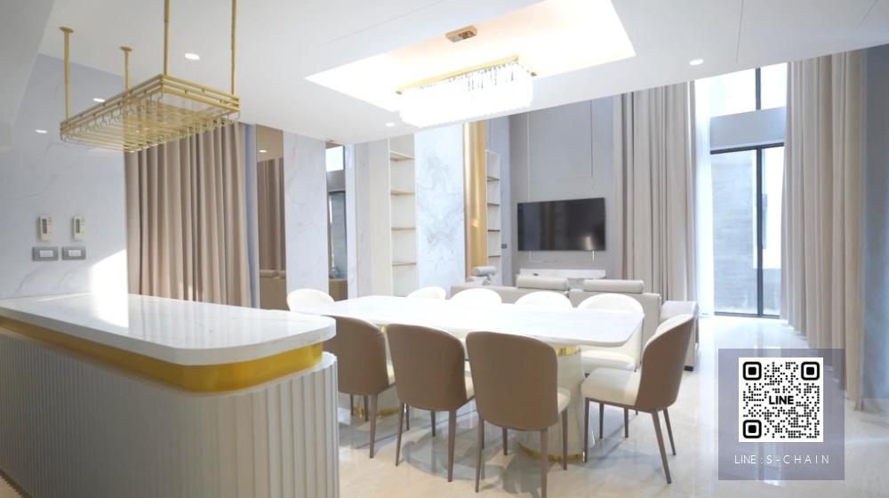 🏡🌻For rent บ้านหรูย่านสาทร ✦ บ้าน Anina Villa Sathorn-Yenakart ✦ บ้านสวยมากกตกแต่ง Modern หรูหรา🌟✨ พร้อม 6 ที่จอดรถ  #HF417