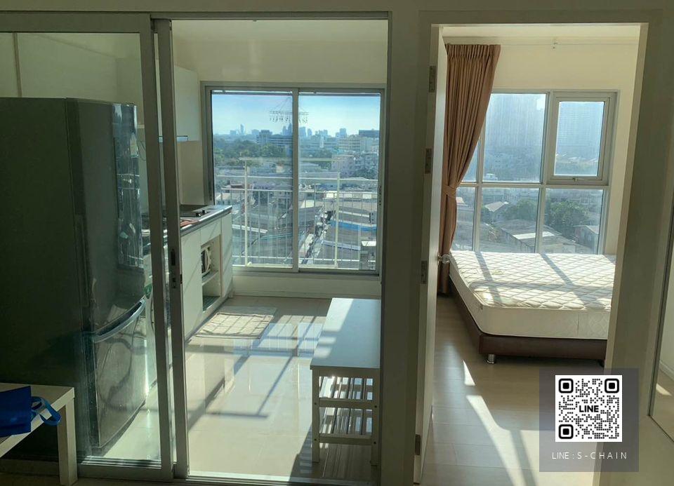 FOR RENT>> Aspire Sukhumvit 48>> ห้องชั้น 8 ตึก S วิวเมือง โล่ง อากาศดี เฟอร์นิเจอร์ครบ พร้อมอยู่ ใกล้ BTS พระโขนง #LV-MO191