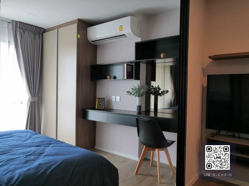 🎉FOR RENT>> Kave Town Space Rangsit - BU>> ห้องขนาด 24 ตร.ม. อาคาร D ชั้น 2 เฟอร์นิเจอร์ built-in พร้อมเครื่องใช้ไฟฟ้าครบ ใกล้ ม.กรุงเทพ #LV-MO1400