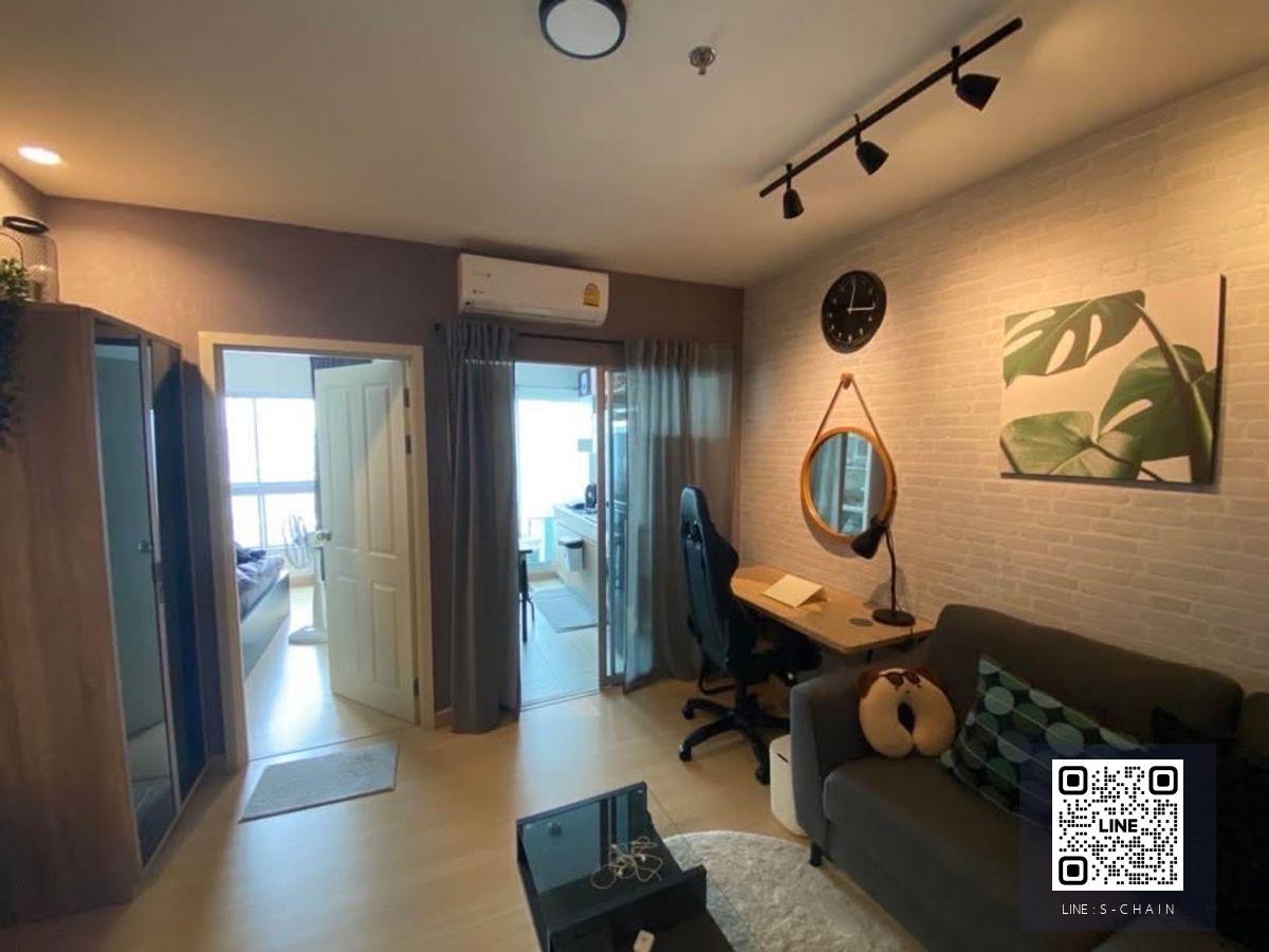 🎉FOR RENT>> Supalai Veranda Rama 9 🌷🌈 1 bed room plus Type 🌟ชั้น 22 วิวเมือง ขนาดห้อง 37.5 ตร.ม เฟอร์นิเจอร์ครบพร้อมเครื่องใช้ไฟฟ้า ใกล้ MRT พระราม 9 #LV-MO1963