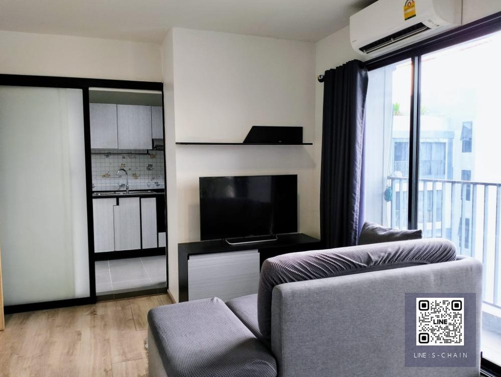 FOR RENT>> Rise Rama9>> ห้องกว้าง เฟอร์ฯิเจอร์ครบ ชั้น 8 ใกล้รถไฟฟ้าสายสีส้ม สถานีประดิษฐ์มนูธรรม / Airport Link รามคำแหง #LV-MO233