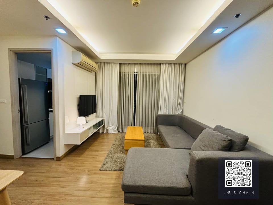 🚩FOR RENT>> Thru Thonglor>> ตรงข้าม รพ.กรุงเทพ ชั้น 26 ห้องมุม 2 ห้องนอน เฟอร์นิเจอร์ครบ #LV-MO1318