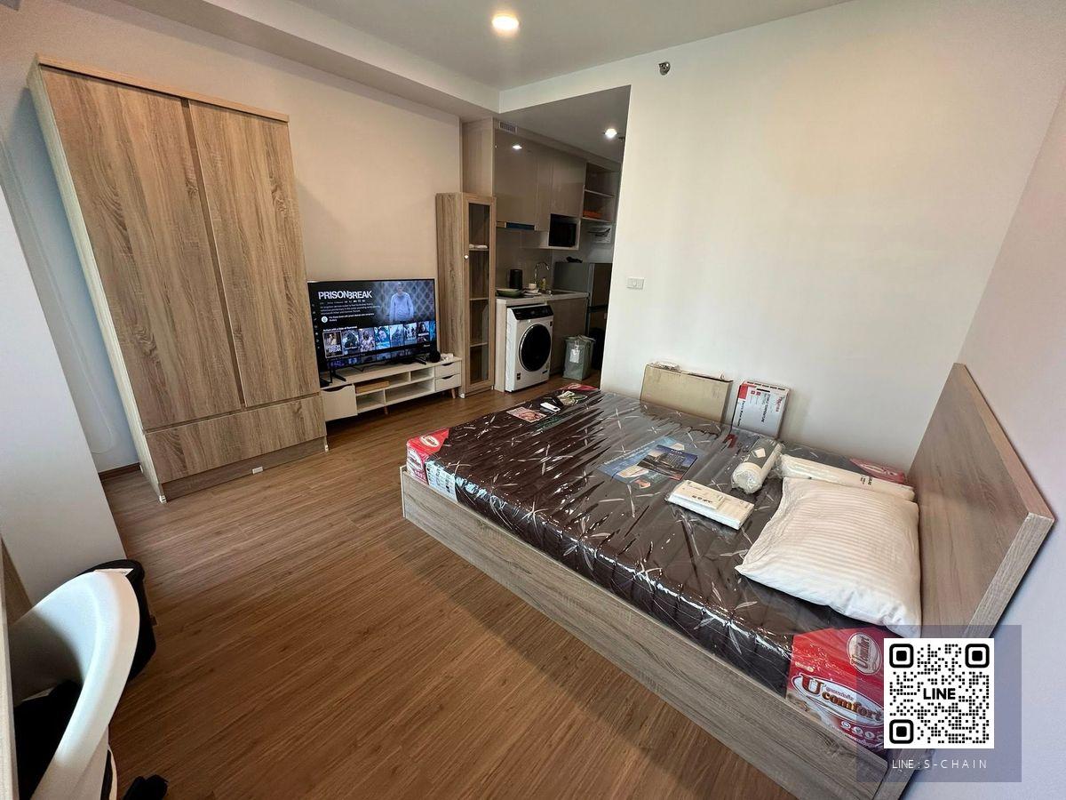 🎉⭐FOR RENT>> The Livin Ramkhamhaeng 📢✨23 ตรม. ห้อง Studio ชั้น 12 คอนโดใหม่ เฟอร์นิเจอร์และเครื่องใช้ไฟฟ้าใหม่ทั้งหมด ใกล้ MRT แยกลำสาลี #LV-MO2004