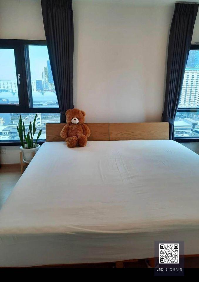 FOR RENT>> The Tree Sukhumvit 71 - Ekkamai>> ห้องมุม 2 ห้องนอน ชั้น 12A วิวเมือง ฝั่งพระรอาทิตย์ขึ้น ติดถนนเพชรบุรี 300 เมตรจาก Airport Link รามคำแหง #LV-MO430