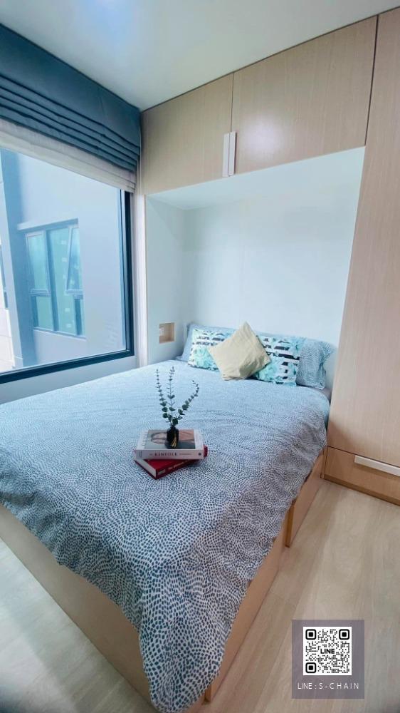 FOR RENT>> Life Asoke >> ชั้น 17 ขนาดห้อง 30 ตร.ม. วิวสวน เฟอร์นิเจอร์ครบ ติดรถไฟฟ้า: MRT เพชรบุรี #LV-MO462