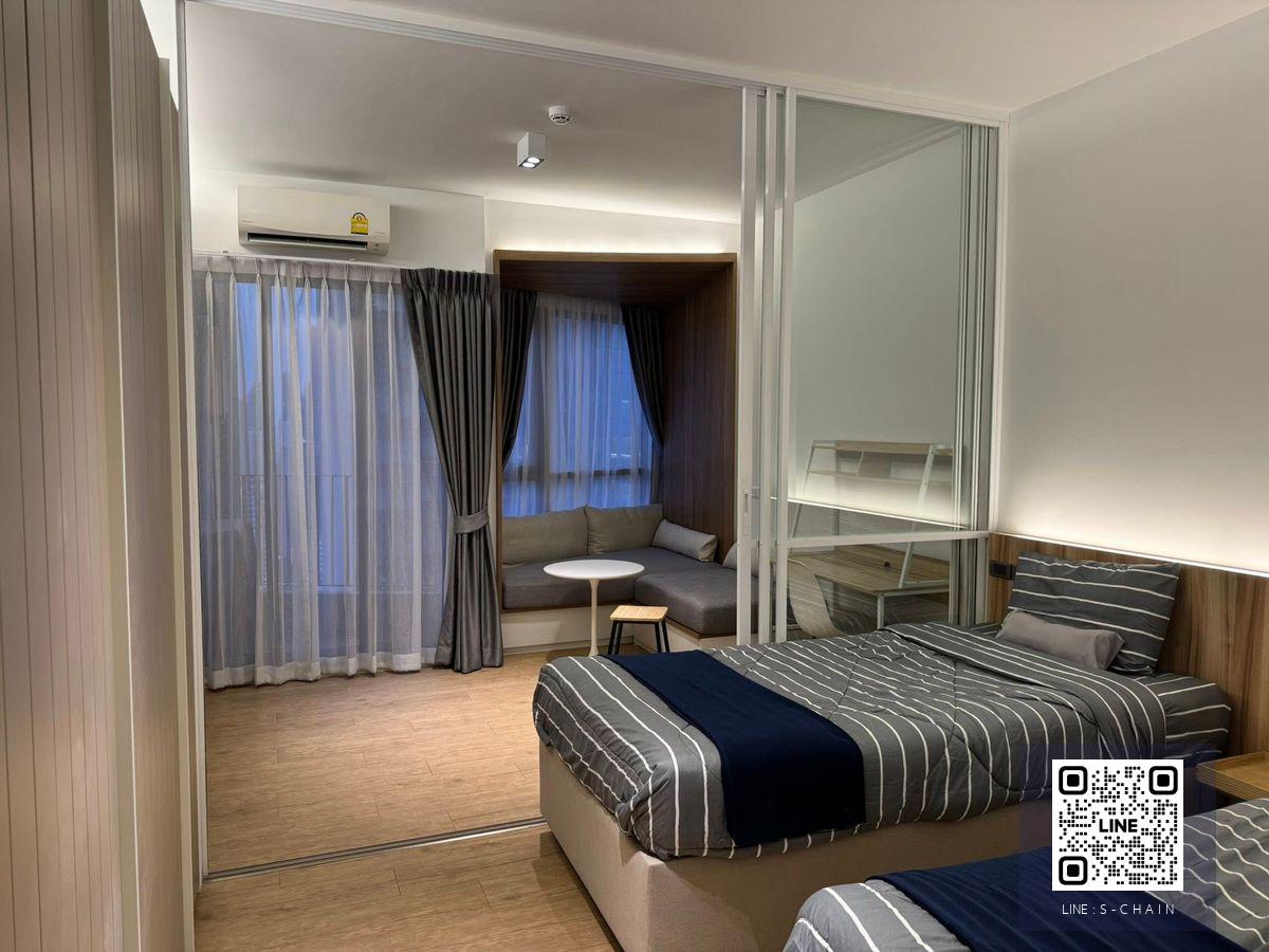 FOR RENT>> Triple Y Residence Samyan Midtown>> ชั้น 26 ทิศใต้ ลมดี แดดไม่ร้อน  เดินทางสะดวก มีสถานีรถไฟใต้ดินเชื่อมต่อถึงในตึก ใกล้ ม.จุฬาลงกรณ์ MRTสามย่าน เฟอร์นิเจอร์ครบ #LV-MO1728