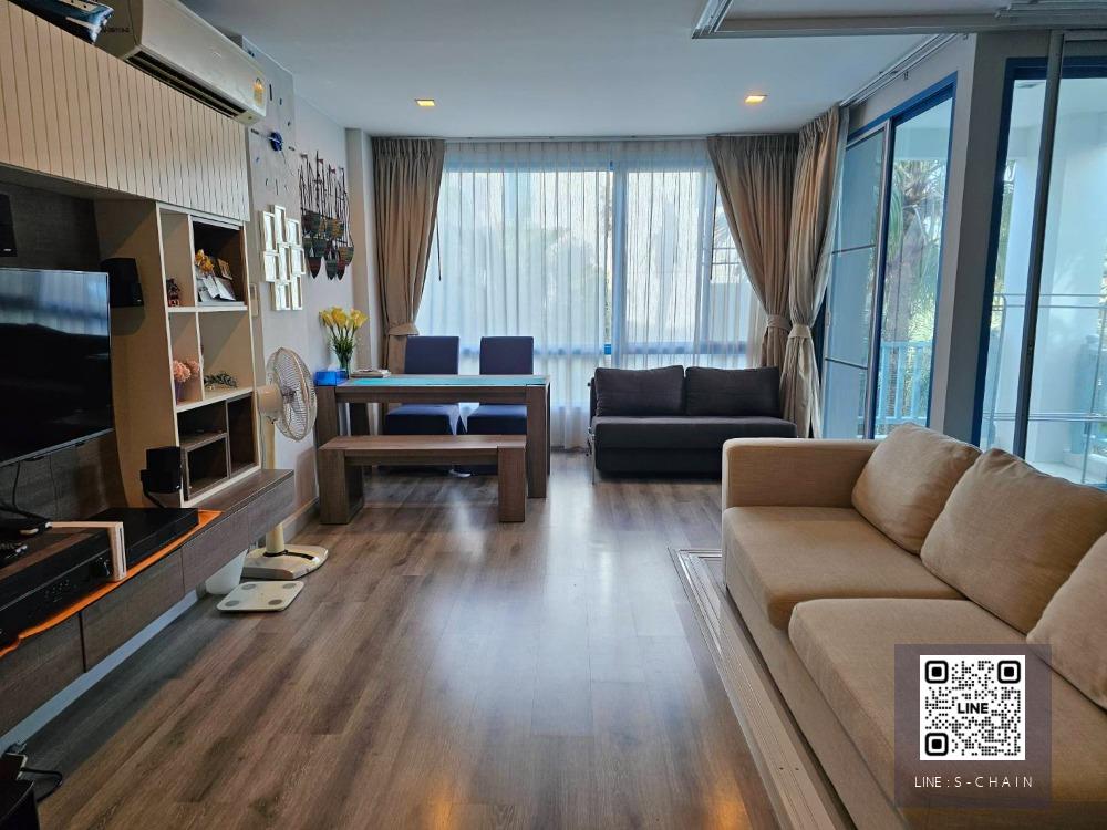 FOR RENT>> The Crest Santora Huahin>> คอนโดหรูติดริมทะเล ขนาดห้อง 45.3 ตร.ม. ชั้น 3 อาคาร E ทิศตะวันออก วิวทะเล #LV-MO426
