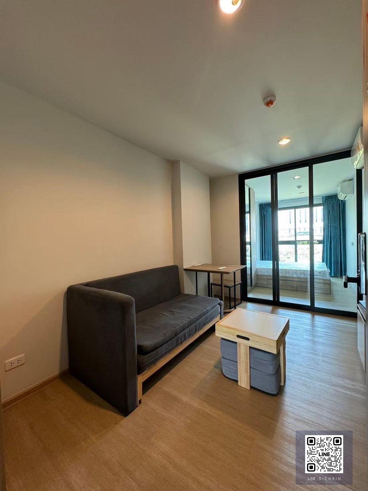 FOR RENT ✨The Excel Hideaway Sukhumvit 71 🔥 ชั้น 4 ตึก B ขนาด  28 ตร.ม. ใกล้ BTS พระโขนง เฟอร์นิเจอร์พร้อมเครื่องใช้ไฟฟ้าครบ #LV-MO1668