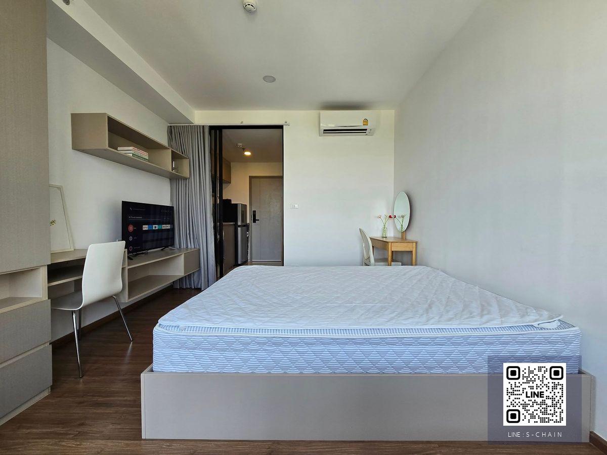 🔥FOR RENT📢The Origin Ram 209 Interchange ติดรถไฟฟ้า 2 สายสีส้ม และสายสีชมพู สถานีมีนบุรี ห้องสวย ส่วนกลางครบครัน ชั้น 12 ขนาด 22 ตร.ม #LV-MO1567