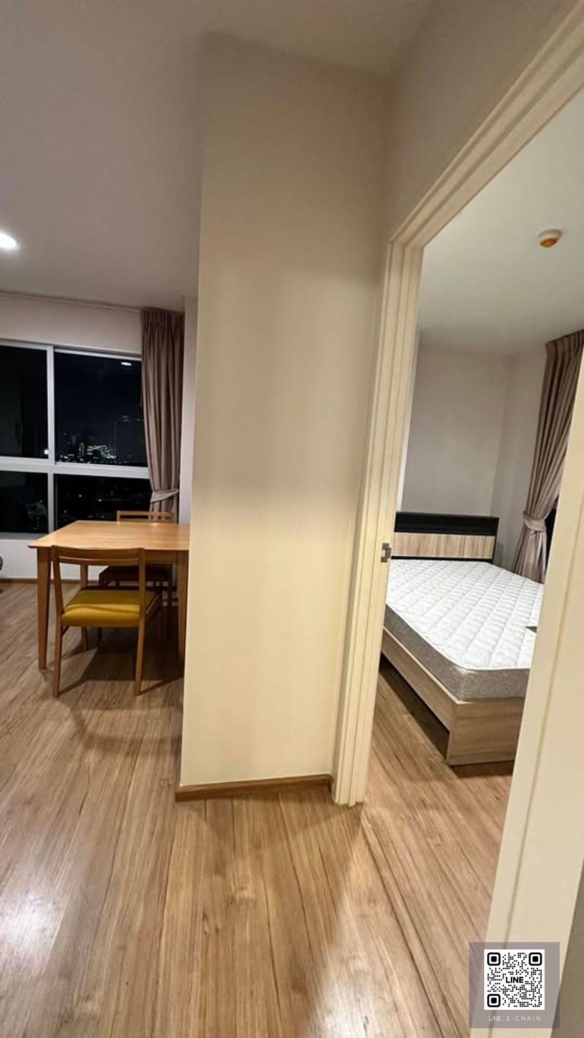 🌟FOR RENT🌈Fuse Chan Sathorn>> ชั้น 26 ห้องริม อาคาร A คอนโดใจกลางสาทร บรรยากาศวิวเมืองในยามค่ำคืน, ตกแต่งครบพร้อมอยู่ ใกล้ทางด่วน Central พระราม 3 #LV-MO1603