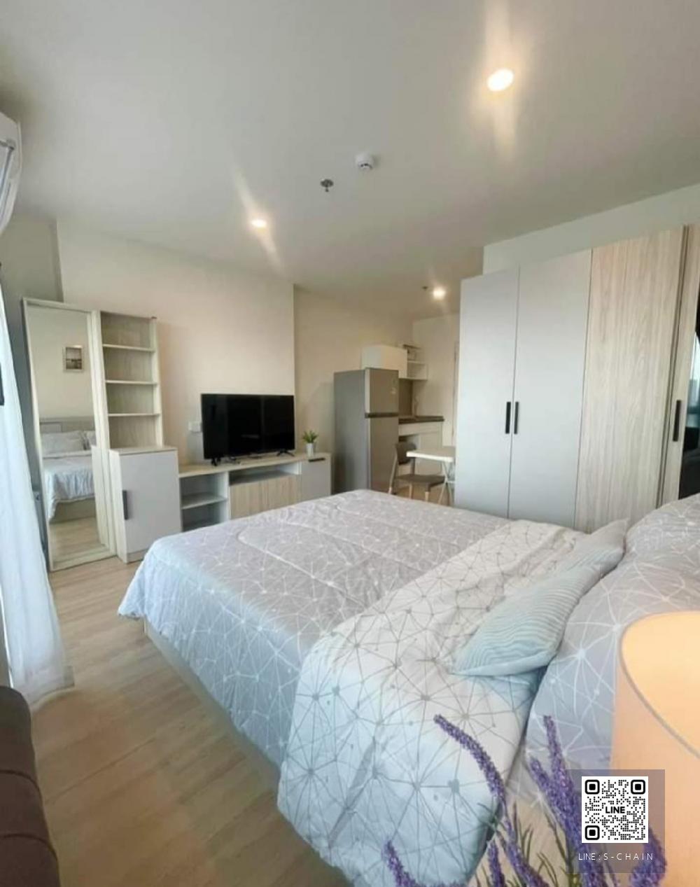 ❄️ คอนโด ให้เช่า ❄️Lumpini Ville แจ้งวัฒนะ - ปากเกร็ด สเตชั่นขนาดห้อง 22.3 ตร.ม. (Studio) ชั้น 9#MO-943