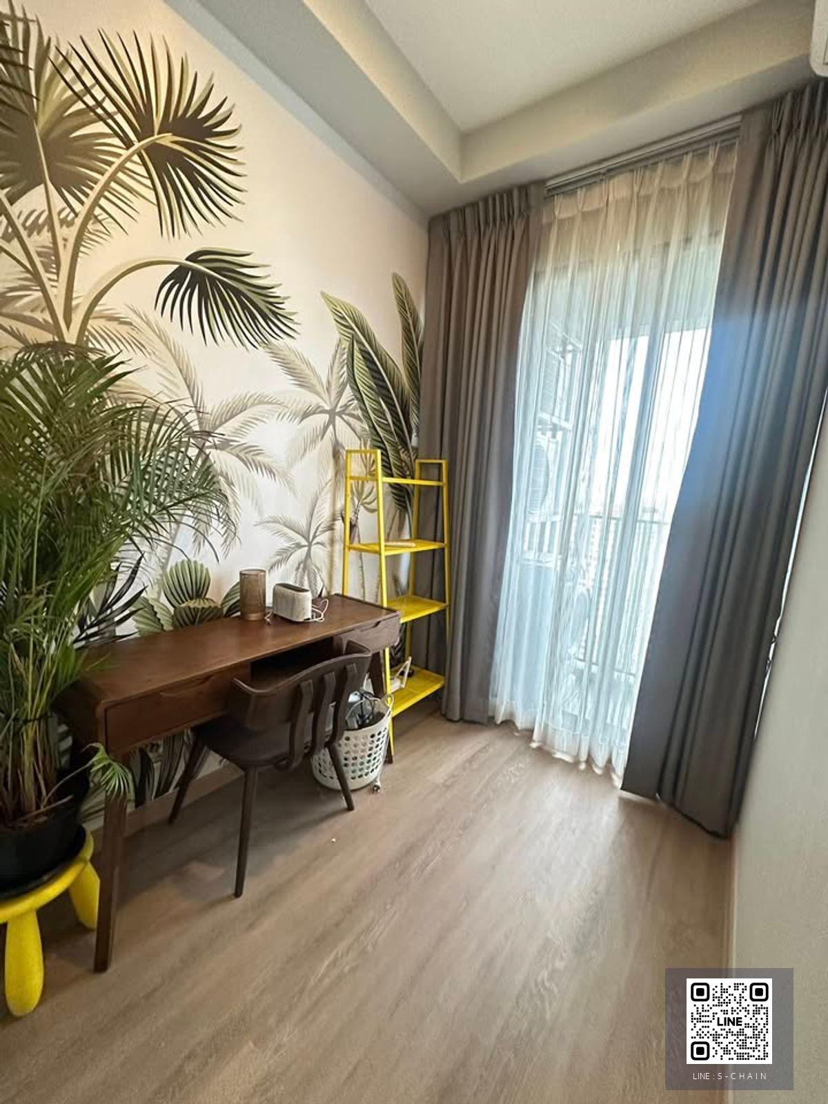 ⭐🚩FOR RENT>> Knightsbridge Prime Onnut 🌺ห้องมุม ชั้น34 ( สูงวิวสวย) ขนาดห้อง 32 ตรม. ❤️ ห้องสวย  เก็บรอยร้าวเรียบร้อย ใกล้ BTS อ่อนนุช #LV-MO1934