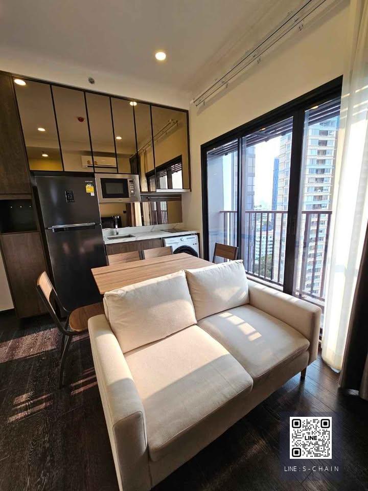 😊FOR RENT>> Park Origin Thonglor>> 🍁Tower B ชั้น 20 ขนาด 41 ตรม. 2 ห้องนอน พร้อมอ่างอาบน้ํา ใกล้ BTS ทองหล่อ #LV-MO1221