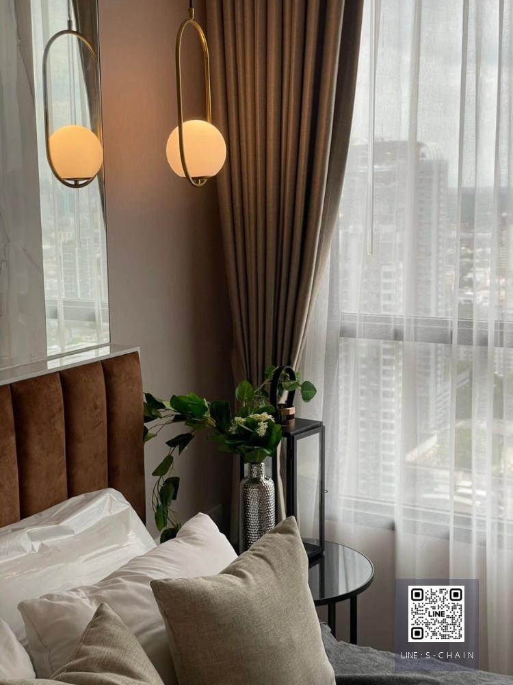 FOR RENT>> Knightsbridge Prime Onnut>> 28 ตร.ม. ชั้น 36 วิวแม่น้ำ เฟอร์นิเจอร์ พร้อมเครื่องใช้ไฟฟ้าครบ ใกล้ BTS อ่อนนุช #LV-MO230