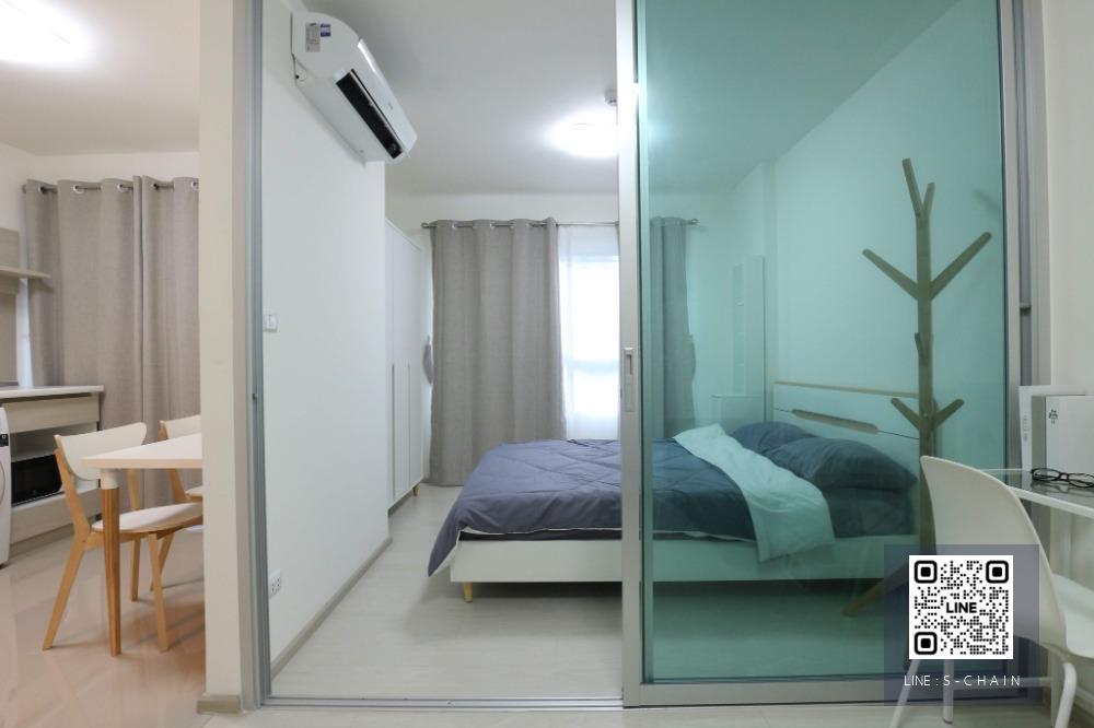 FOR RENT>> Aspire Ladprao 113>> ชั้น 2 ห้องขนาด 28 ตร.ม. ห้องฝั่งทิศตะวันออก แดดเช้า เฟอร์นิเจอร์ครบ เดินทางสถดวก ใกล้ NIDA ติดรถไฟฟ้าสายสีเหลือง สถานีบางกะปิ #LV-MO205