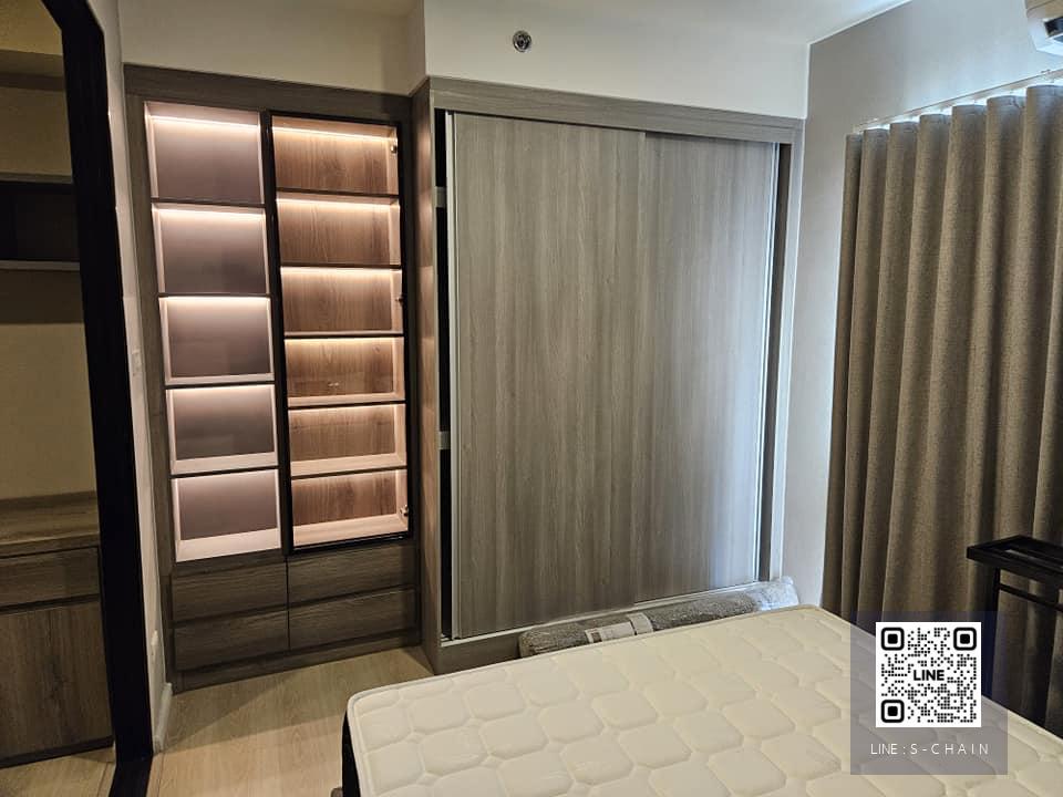 🌸🌼FOR RENT>> A Space Mega 2>> ชั้น 24 ขนาดห้อง 35 ตร.ม ตกแต่งเฟอร์นิเจอร์ Built-in พร้อมเครื่องใช้ไฟฟ้า ใกล้ Mega บางนา #LV-MO1038