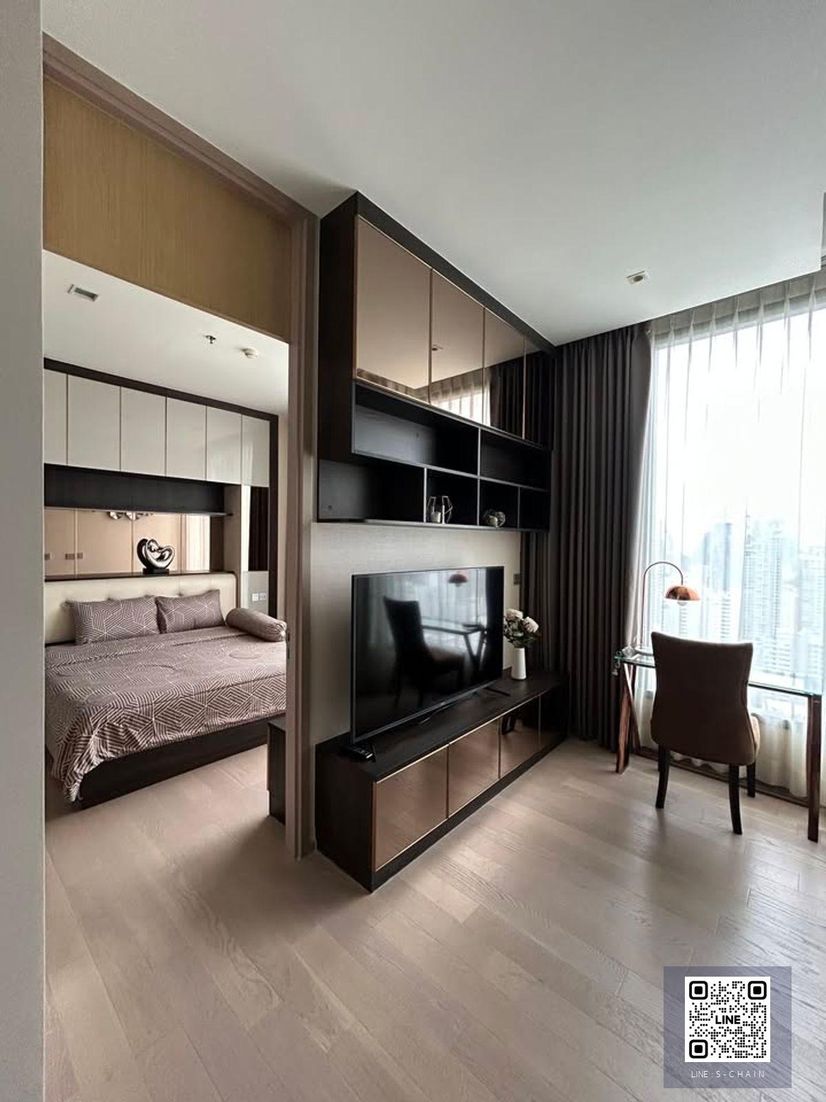 🌟🌸FOR RENT>> The Esse Asoke 🎊เดินทางสะดวก ใกล้ BTS อโศก ชั้น 32 ขนาด 48 ตร.ม เฟอร์นิเจอร์พร้อมเครื่องใช้ไฟฟ้า ตกแต่งครบ พร้อมอยู่ #LV-MO2047