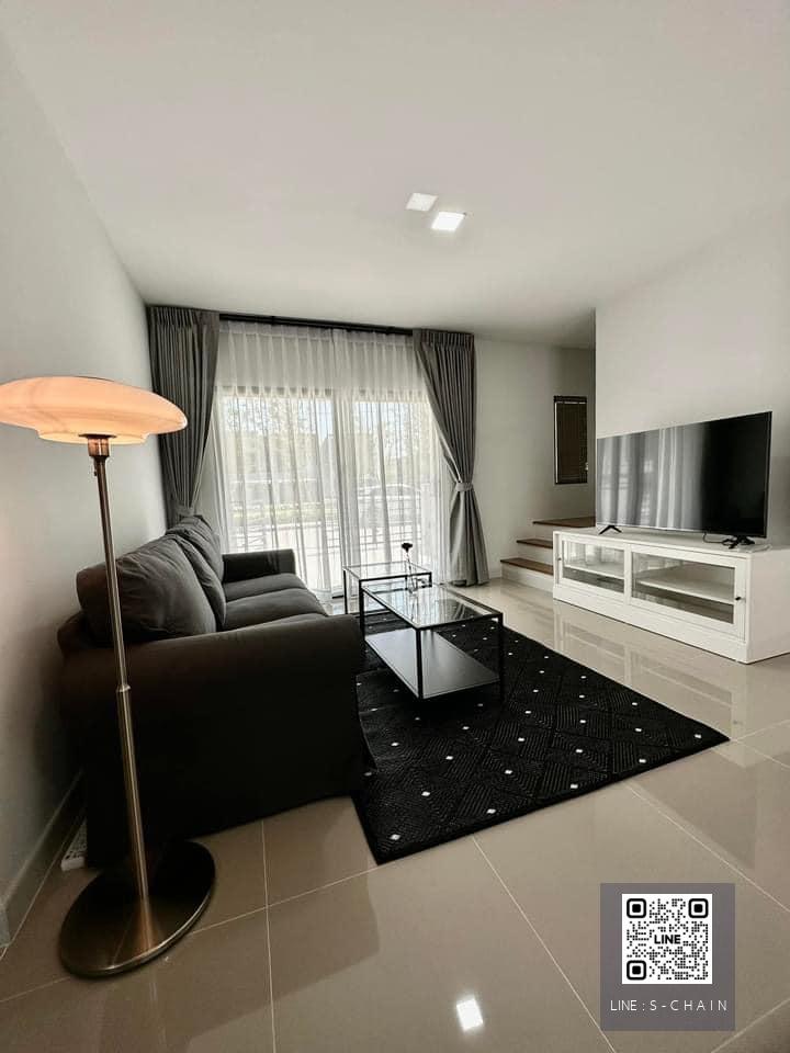 🚩🏘 HOME FOR RENT>> ทาวน์โฮม 2 ชั้นโครงการ 𝗣𝗟𝗘𝗡𝗢 สุขุมวิท​ บางนา​𝟮🌱หน้าบ้านไม่ชนใครติดหน้าสวนเห็นวิวร่มรื่น  3 ห้องนอน ใกล้ Mega บางนา #LV-MO892