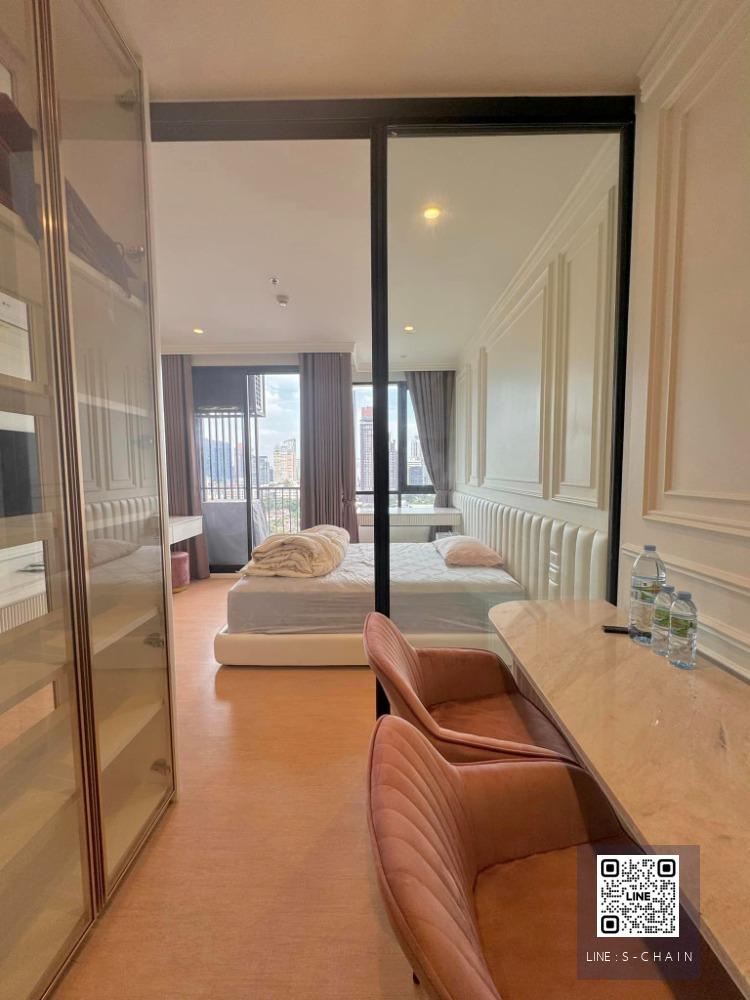 🌈🚩FOR RENT>> Maru Ekkamai>> ห้อง studio ขนาด 29.5 ตร.ม. เฟอร์นิเจอร์ตกแต่งสวยมาก น่าอยู่ วิวดี   Walk-in closet  ใกล้ BTS เอกมัย #LV-MO890