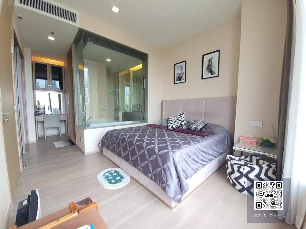 FOR RENT>> The ESSE Asoke>> ห้องมุม ชั้น 10 เฟอร์นิเจอร์ตกแต่งครบสวย เยื้องตึกแกรมมี่ วิว รร.วัฒนา สวยมาก #LV-MO377