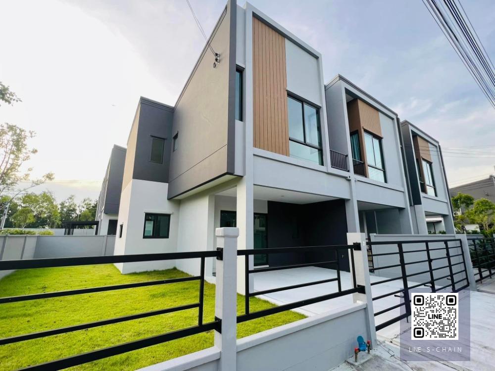 FOR RENT>> TOWNHOME หมู่บ้านพลีโน่ สุขุมวิท - บางนา2>> บ้านใหม่ หน้าสวน ใกล้ Mega / IKAE Bangna #MO-4788