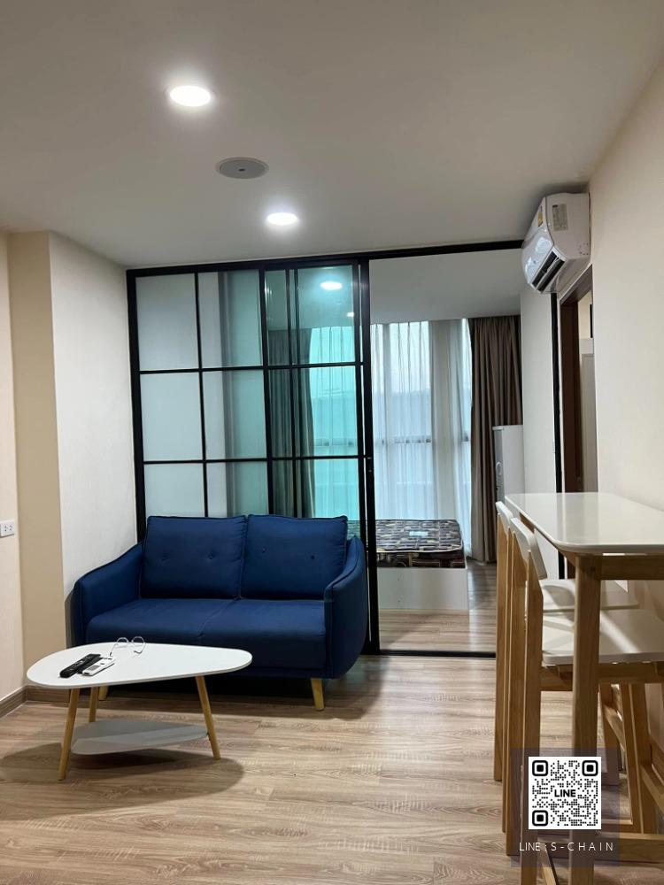 FOR RENT 🔥 The Cube Loft Ladprao 107 Typeใหญ่สุด ห้องริม 2 ห้องนอน เฟอร์นิเจอร์ครบ ชั้น 3 ใกล้ The Mall บางกะปิ #LV-MO1436