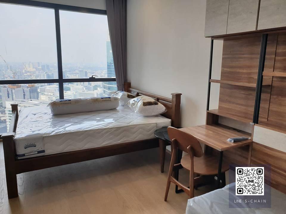 FOR RENT>> Ashton Chula - Samyan>> 🔔Studio 25 ตรม. ชั้น 42 ติดสถานีรถไฟฟ้าใต้ดินสามย่าน #LV-MO1374