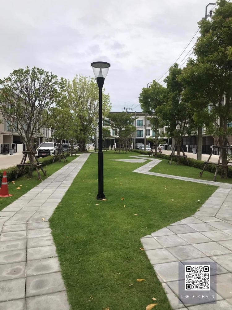 TOWN HOME FOR RENT>> Patio Srinakarin - Rama9>> ทาวน์โฮม,โฮมออฟฟิต 3 ชั้น ใกล้มหาวิทยาลัยนานาชาติสแตมฟอร์ด /Airport Link หัวหมาก #MO-000