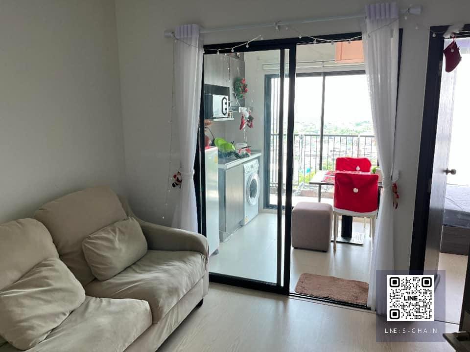 🎊🍒FOR RENT>> Elio Del Nest>> ห้องมุม ชั้น 22 วิวสระน้ำหน้าห้อง เฟอร์นิเจอร์ครบ พร้อมเครื่องใช้ไฟฟ้า ตรงข้าม Mackro #LV-MO544