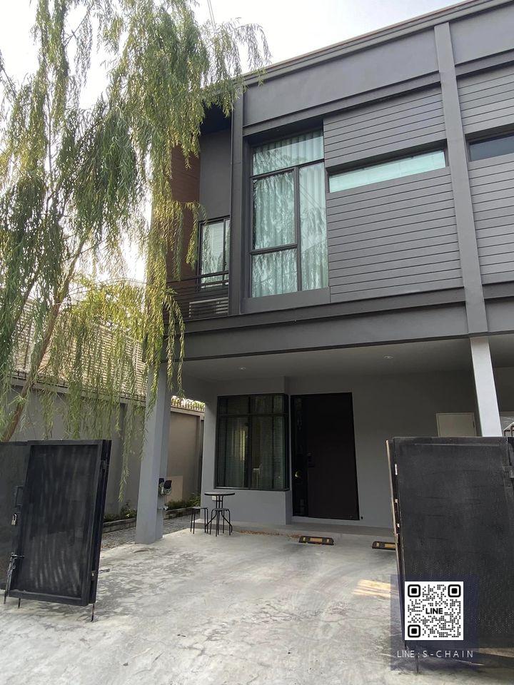 🌈For rent ✦ทาวน์โฮมหลังริม เวิร์ฟพระราม9 ​✦หน้าบ้านกว้างจอดรถได้ 2 คัน ตกแต่งสวย 🛌🚪2 ห้องนอน 2 ห้องน้ำ🌈 #HF904