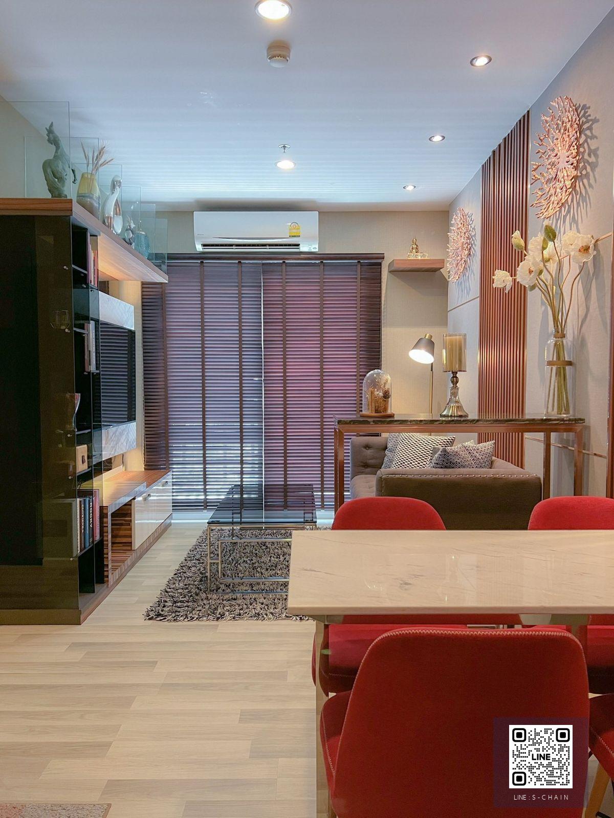 FOR RENT>> The Key Sathorn - Charoenrat 🌈✨แต่งสวยอารมณ์ห้องตัวอย่าง ชั้น 33 พื้นที่ 55 ตรม. 2 นอน เดินทางสะดวก ใกล้จุดขึ้นลงทางด่วน 500 เมตร #LV-MO1921