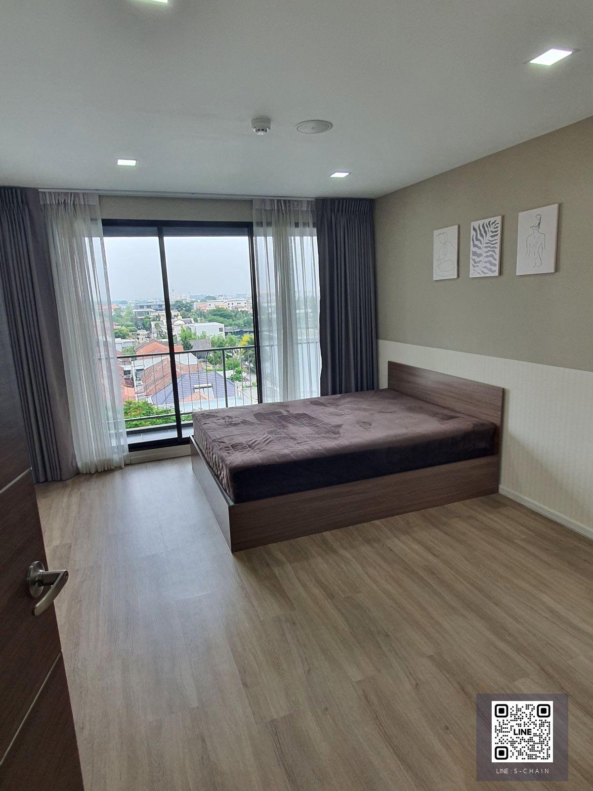 📢✨FOR RENT🔥 Atmoz Ladprao 71>> 2 ห้องนอน ชั้น 8 ตึก B วิวแม่น้ำ เฟอร์นิเจอร์ครบ ทำเลดี ใกล้ Central Eastville #LV-MO1328