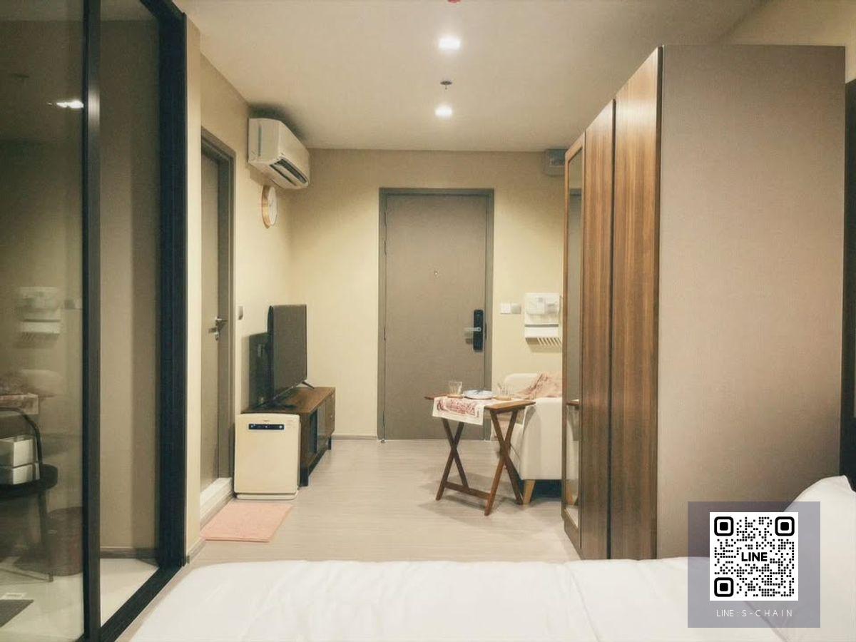 🍀FOR RENT🌺Life Asoke Hype  ห้องสตูดิโอ ขนาด 26.5 ตร.ม. ชั้น 35 วิวมักกะสัน  เฟอร์นิเจอร์/เครื่องใช้ไฟฟ้าครบ พร้อมเข้าอยู่ ใกล้ MRT พระราม 9 #LV-MO1573