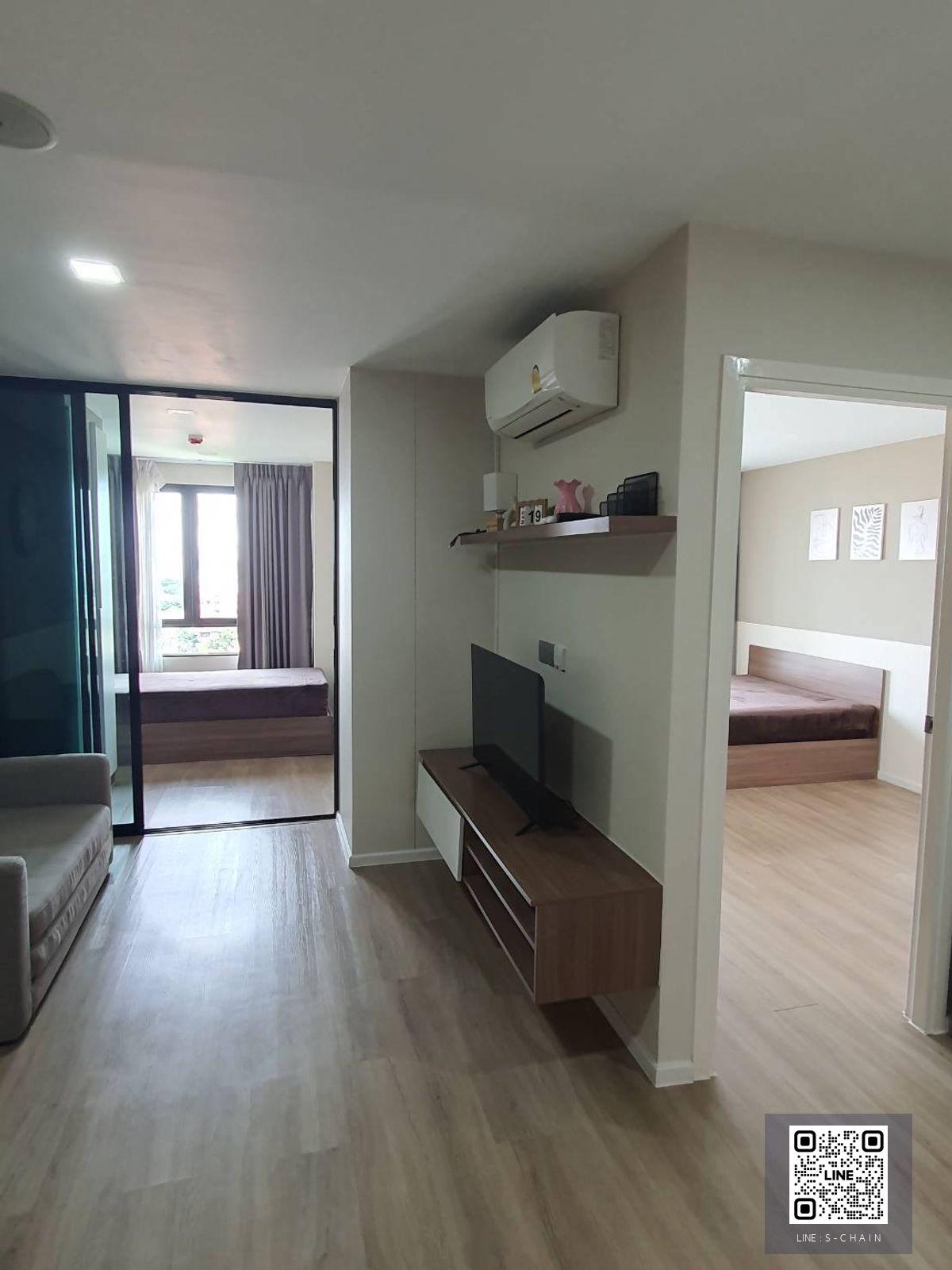 📢🌷FOR RENT>> Atmoz Ladprao 71 🎉 ตึก B ชั้น 8 ขนาด 46 ตร.ม 2 ห้องนอน เฟอร์นิเจอร์ครบพร้อมเครื่องใช้ไฟฟ้า ใกล้ Central Eastville #LV-MO1997