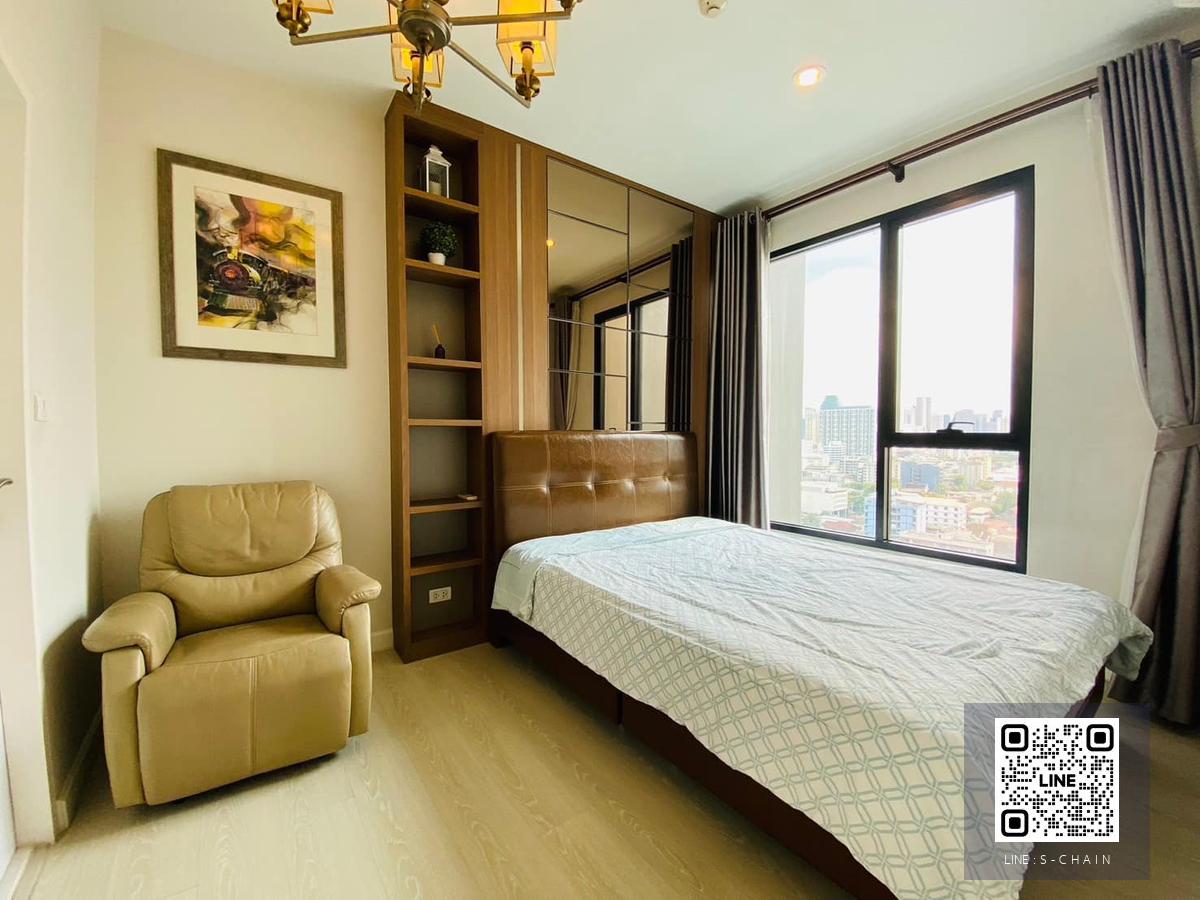 📢FOR RENT/SALE>> The Niche Pride Thonglor - Phetchaburi>> ห้องสวย ตรงปก พร้อมเข้าอยู่ ใกล้ รพ.กรุงเทพ ซอยศูนย์วิจัย ชั้น 36 เฟอร์นิเจอร์ครบพร้อมเครื่องใช้ไฟฟ้า #LV-MO1491
