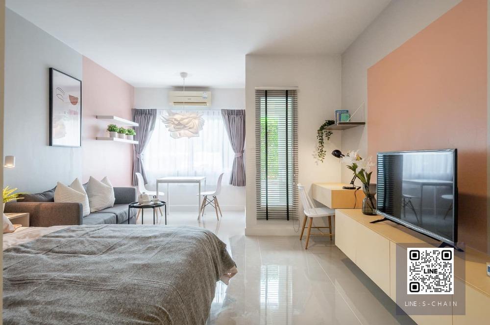 ⭐🌳FOR RENT>> A Space Sukhumvit 77>>  ขนาด 37 ตร.ม.ตึก H ชั้น 1 ตึกหน้าสุด ระเบียงกว้าง เฟอร์นิเจอร์พร้อมเครื่องใช้ไฟฟ้า #LV-MO819