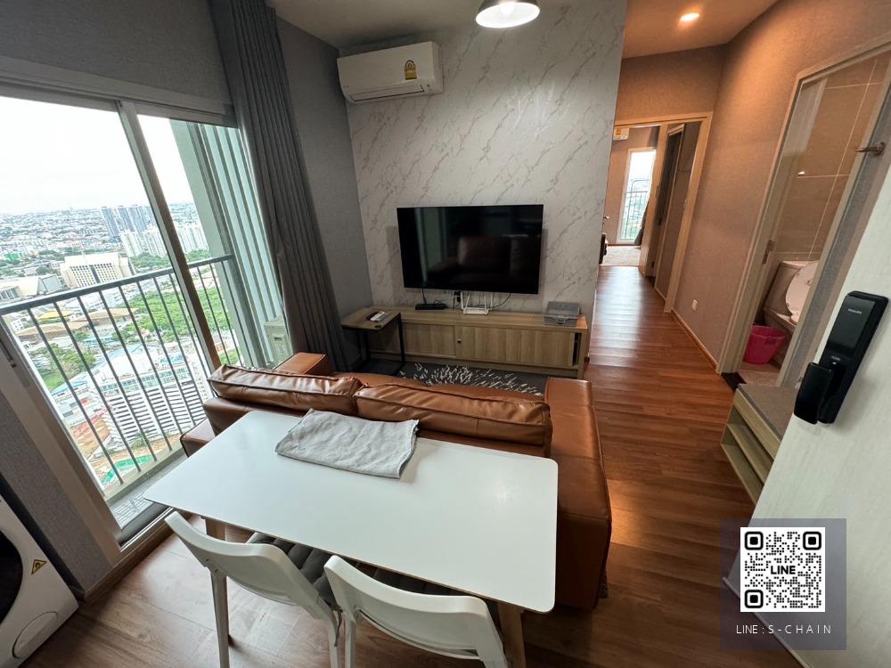FOR RENT>> Noble Revolve Ratchada2>> 2 ห้องนอน ชั้น 39 ขนาด 53 ตร.ม. เดินทางสะดวก ติด MRT ศูนย์วัฒนธรรม #LV-MO482
