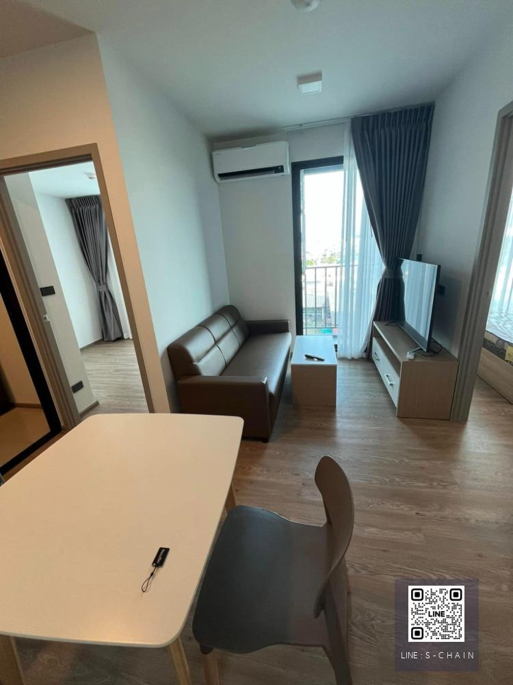 🌺😍FOR RENT>> Chapter One All Ramintra>> ใกล้ MRT ลาดปลาเค้า 250 เมตร ชั้น 6 ห้องทิศตะวันออก รับแดดเช้า เฟอร์นิเจอร์ครบ #LV-MO1088