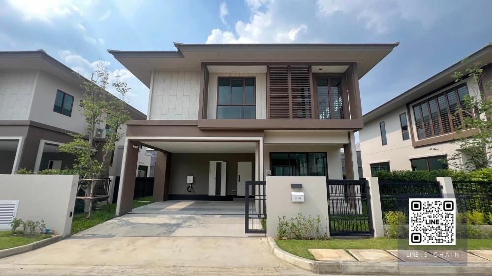 HOME FOR RENT>> หมู่บ้าน บุราสิริ กรุงเทพกรีฑา>> บ้านเดี่ยว 2 ชั้น ขนาด 70.9 ตร.ว. ทำเลดี ใกล้รร.นานาชาติ ไบรท์ตัน คอลเลจ เพียง 900 ม. #LV-MO379