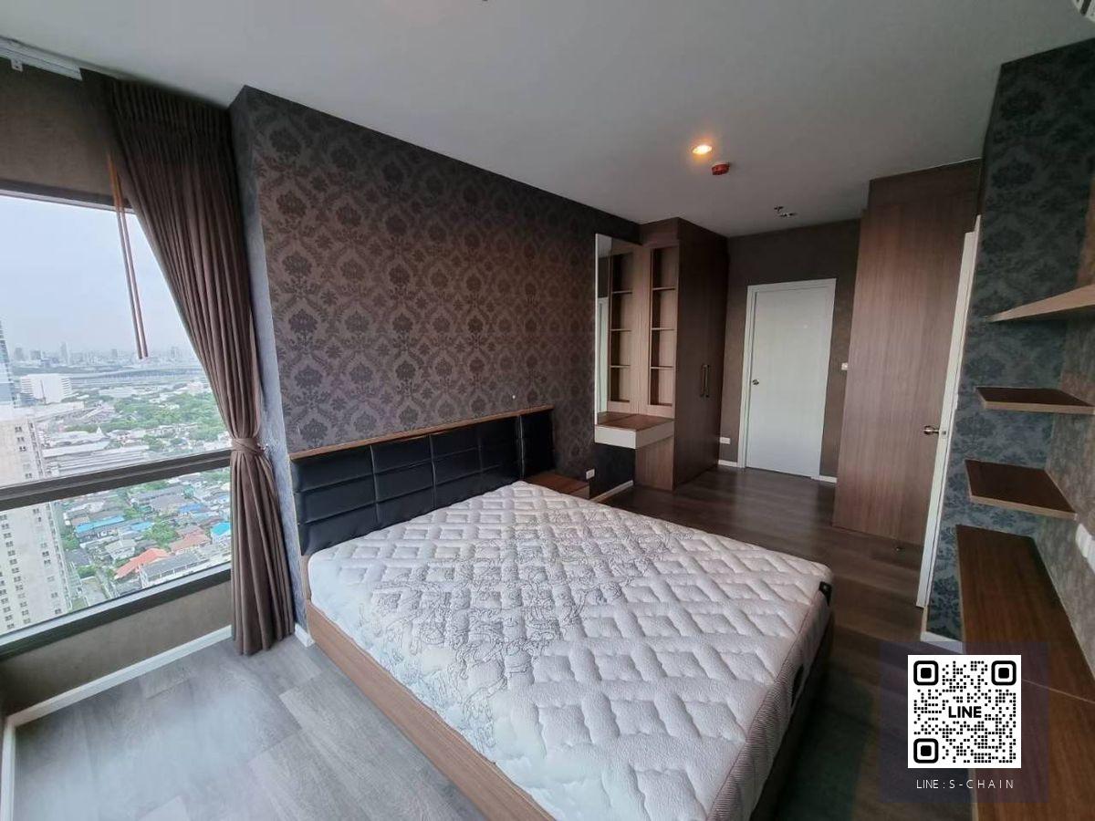 🌺🌈FOR RENT >> The Stage Taopoon Interchange 📢2 ห้องนอน ชั้น 32 ห้องมุม ชั้นสูง วิวดี เงียบสงบ พร้อมเข้าอยู่! ใกล้ MRT เตาปูน (Interchange) #LV-MO1961
